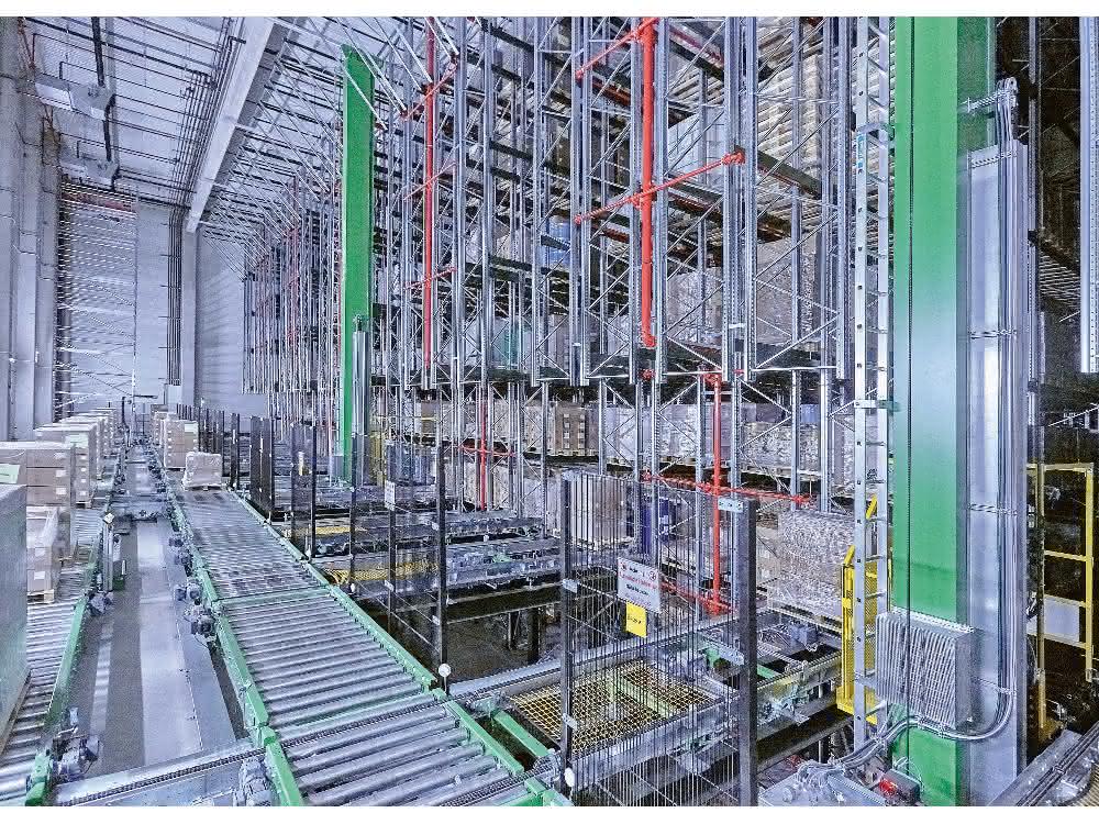 Gebhardt: Neubau eines vollautomatisierten Palettenlagers