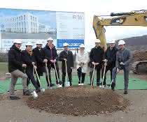 Groundbreaking ceremony for the new R+W headquarters