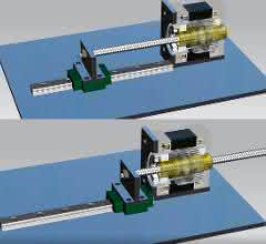Hybrid stepper motor linear actuator