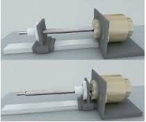 PM stepper motor linear actuator