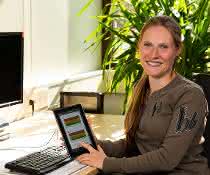 Das Team um Dr. Corinna Faust-Christmann hat die Stress-App entwickelt.
