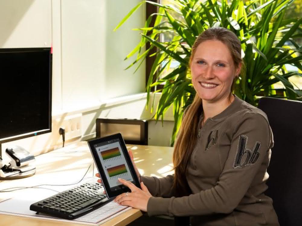 Das Team um Dr. Corinna Faust-Christmann hat die Stress-App entwickelt.