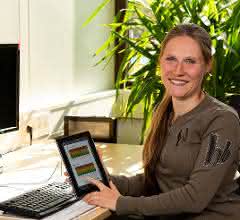 Das Team um Dr. Corinna Faust-Christmann hat die Stress-App entwickelt.