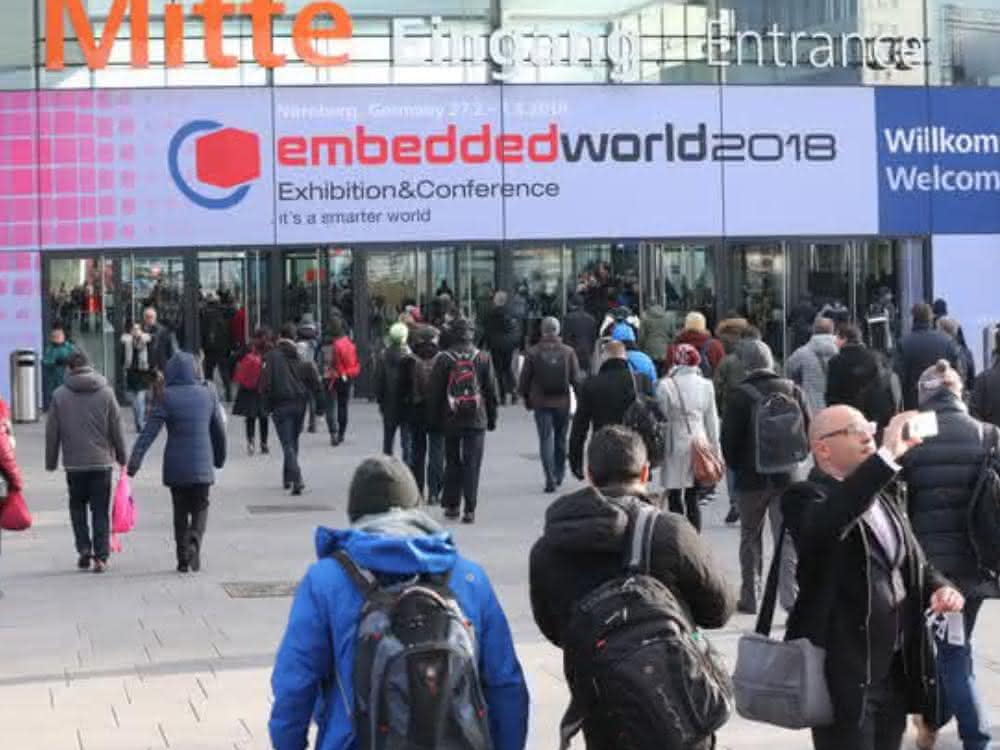 Besucher zur Embedded World