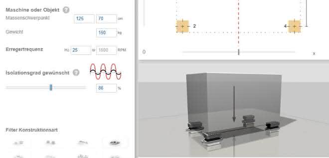 Display - Vibration damping: New online tool from ACE: Vibration damping from A to Z Display - Vibration damping: New online tool from ACE: Vibration damping from A to Z