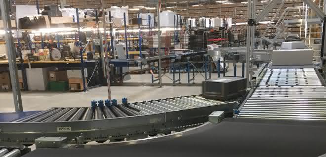 Flower roll sorting line