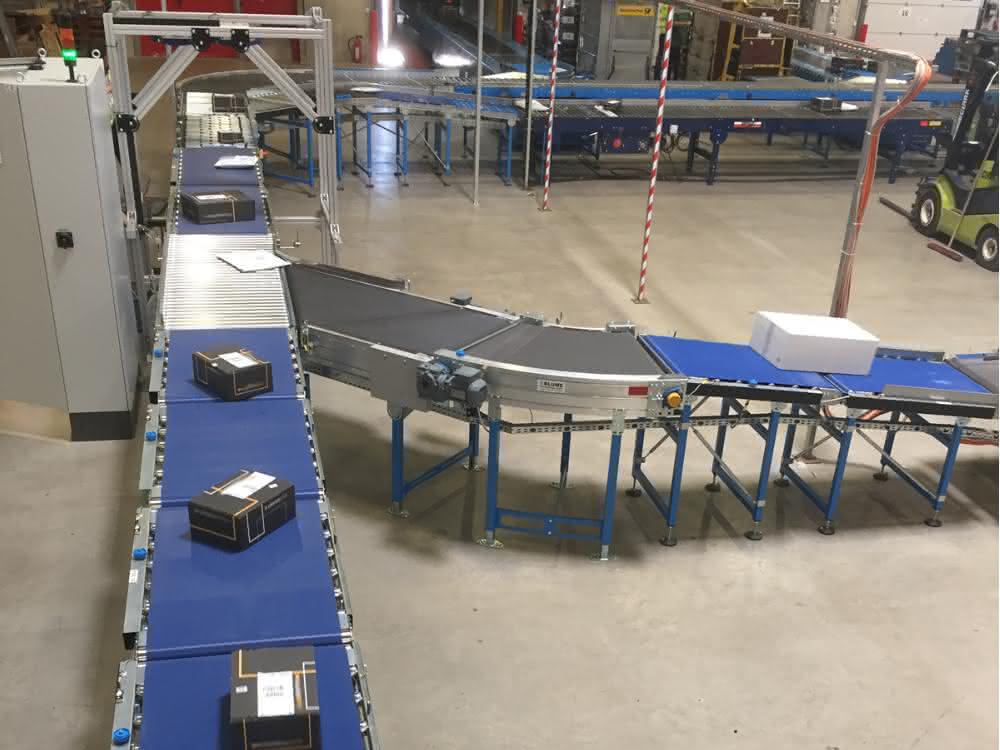 Flower roll packaging line Flower roll packaging line