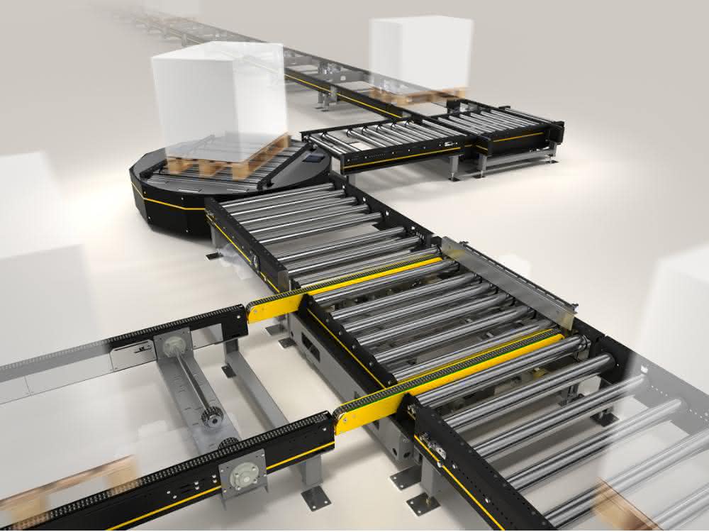 Interroll_Pallet Conveyor
