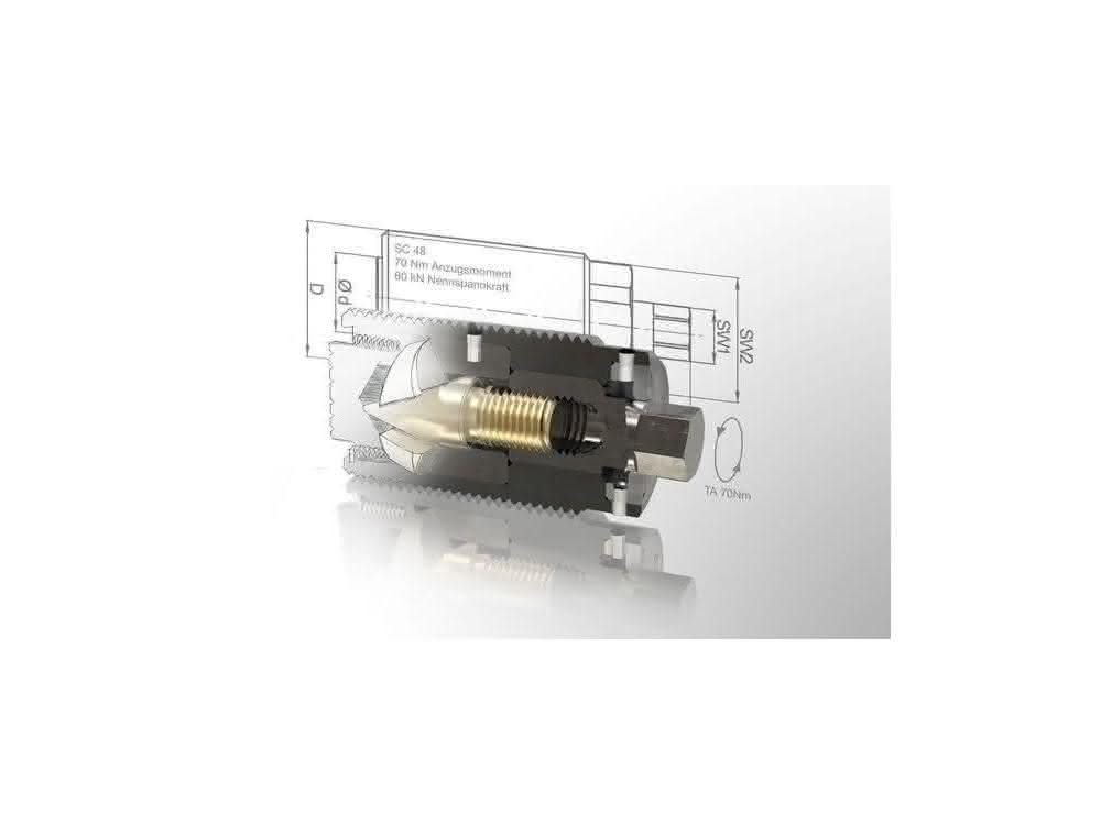 Power clamping screw SC