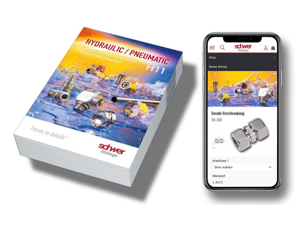 Catalog and optimized e-shop Heavy-duty fittings.