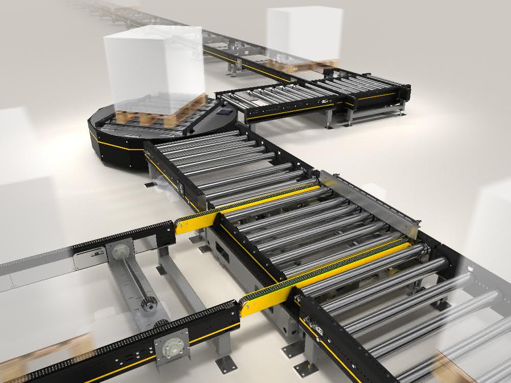 Neues Baukastensystem: Palettenförderung modular gedacht