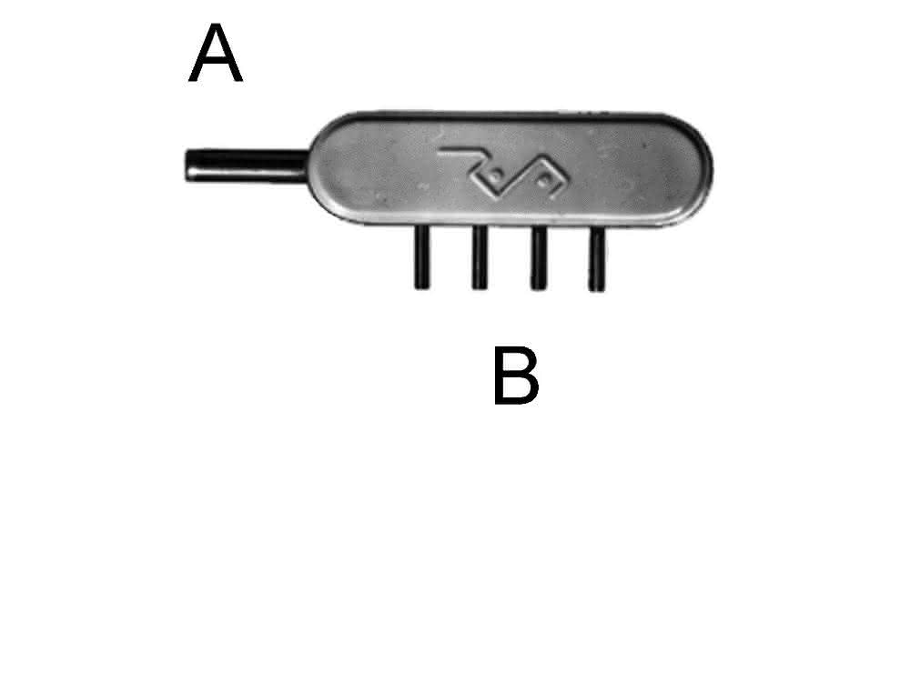 Minischlauchverbinder Edelstahl V1 von Reichelt Chemietechnik