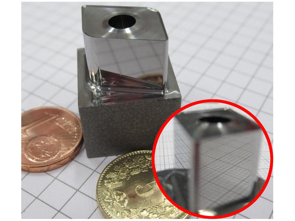 Workpiece made of carbide