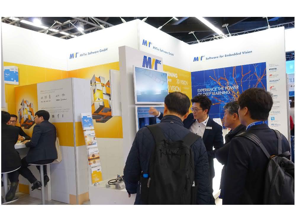 Messestand MVTec