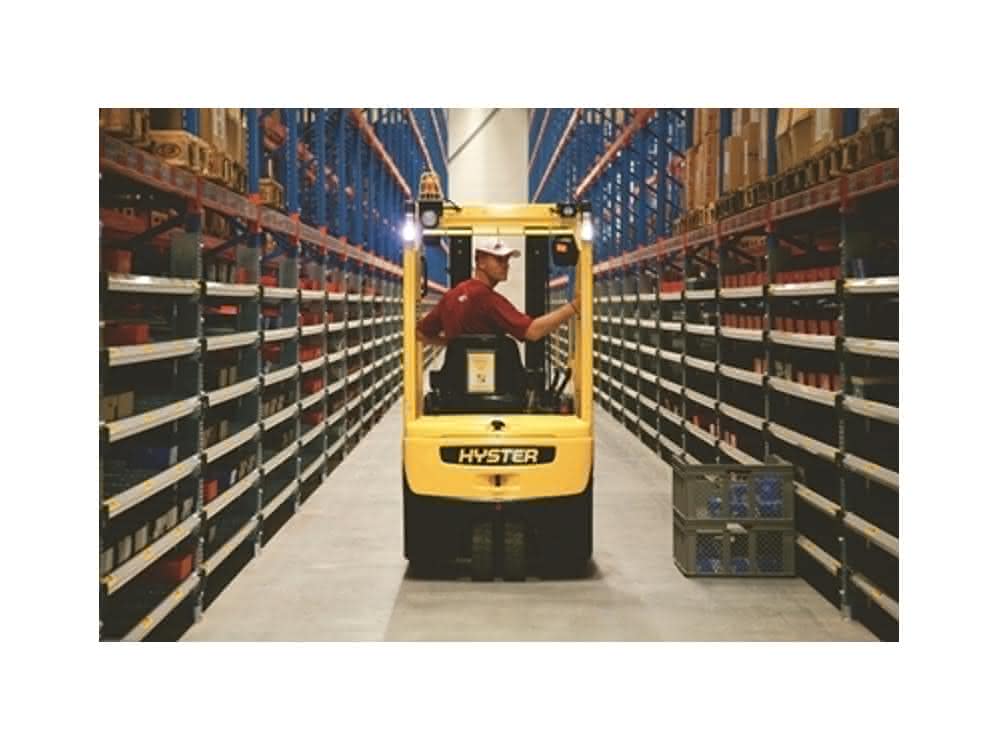 Gegengewichts- und Lagertechnikstapler: Hyster Stapler mit Lithium-Ionen-Batterien