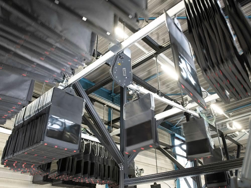 Automatic unloading: Dematic optimizes bag sorting system