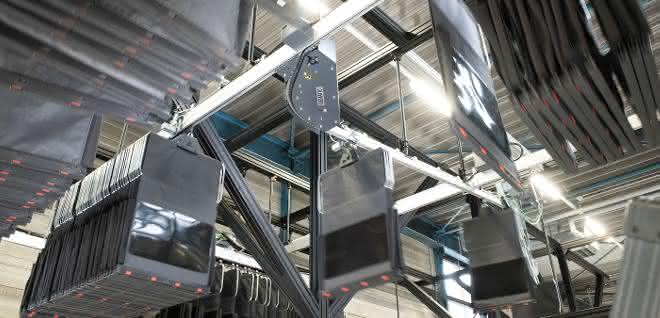 Automatic unloading: Dematic optimizes bag sorting system