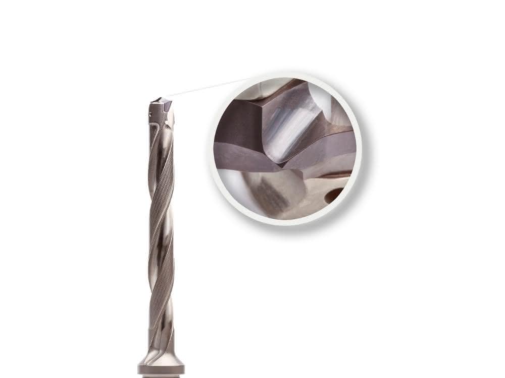Insert drill QTD with pyramid tip