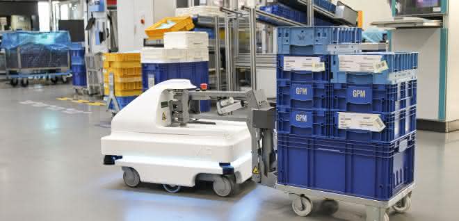 Autonomous transport robots: Less walking - more time for innovation