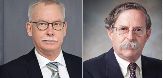 Professor Dr. Franz-Ulrich Hartl vom MPI München (links) und Professor Dr. Arthur L. Horwich Professor Dr. Franz-Ulrich Hartl vom MPI München (links) und Professor Dr. Arthur L. Horwich