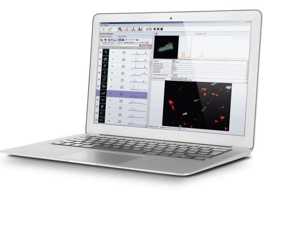 Screenshot des ParticleScout