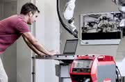 Welding machine platform