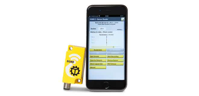 Tuenkers-EGBE sensor Handling technology: Protect gripper from vibrations