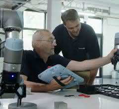 Cobot during programming