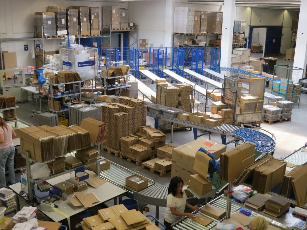 Versandabwicklung im automatisierten Prozess Versandabwicklung im automatisierten Prozess