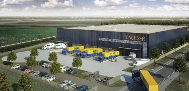 Panattoni Europe builds a warehouse for Dachser in Alsdorf near Aachen