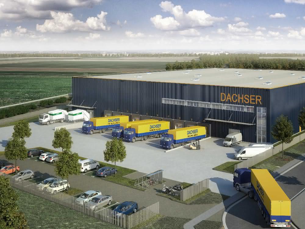 Panattoni Europe builds a warehouse for Dachser in Alsdorf near Aachen