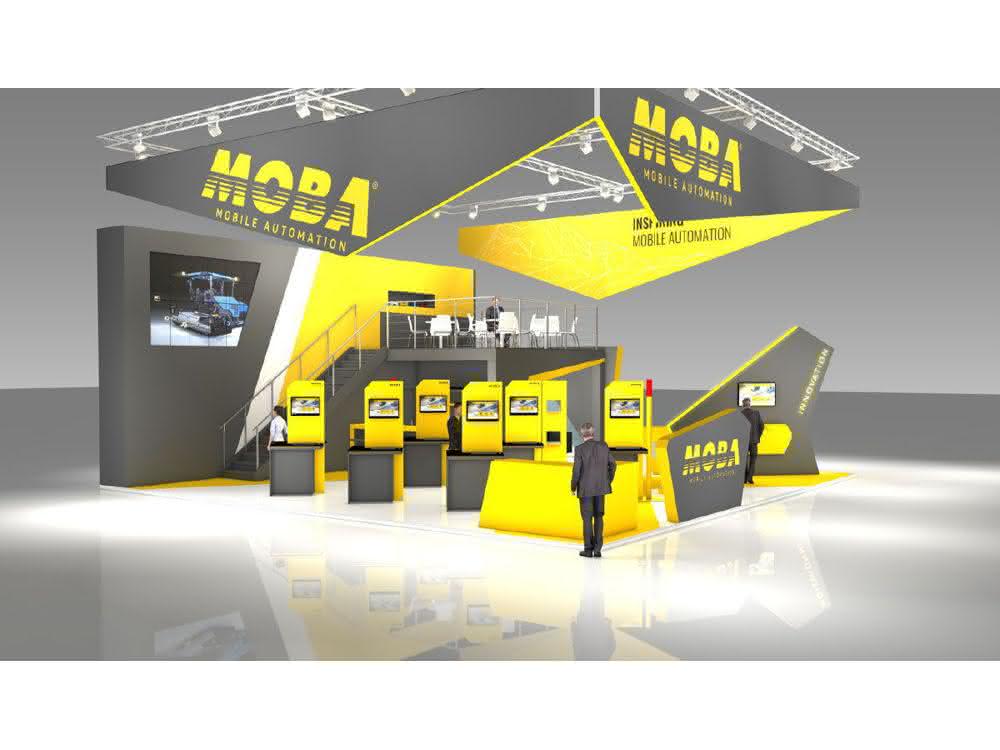 bauma-Stand der Moba