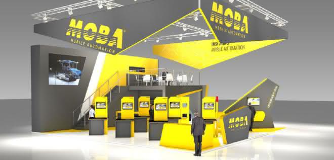 bauma-Stand der Moba bauma-Stand der Moba