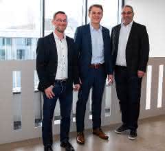 Die neue Spitze von Goldbeck Rhomberg für Österreich und die Schweiz (v. l. n. r.): Kurt Mayer, Michael Schmid und Georg Vallaster. Die neue Spitze von Goldbeck Rhomberg für Österreich und die Schweiz (v. l. n. r.): Kurt Mayer, Michael Schmid und Georg Vallaster.