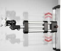 RK Easywork from Hanover Fair 2019: Support arms and lifting column control