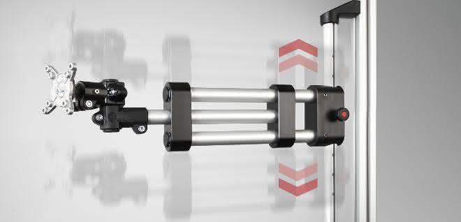 Hanover Fair 2019: Support arms and lifting column control