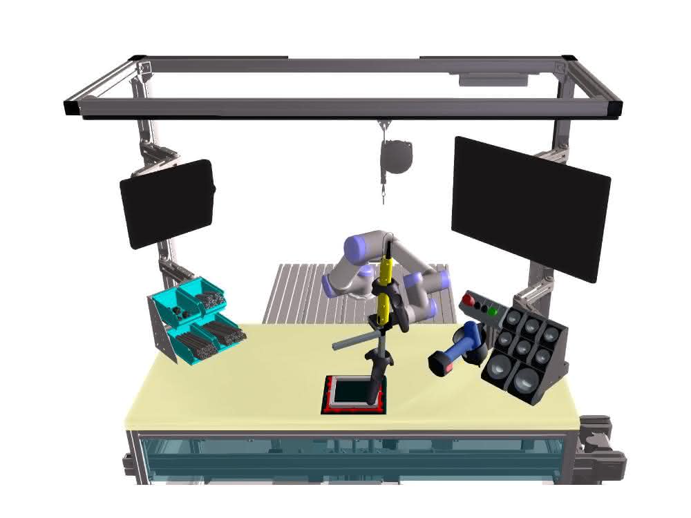 Collaborative assembly needs to be practiced: Virtual reality for work planning and training