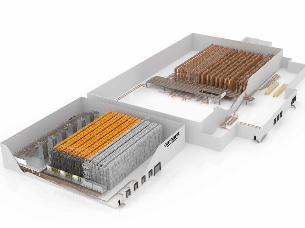 Expansion for more capacity: SSI Schaefer expands fashion company's logistics center Expansion for more capacity: SSI Schaefer expands fashion company's logistics center