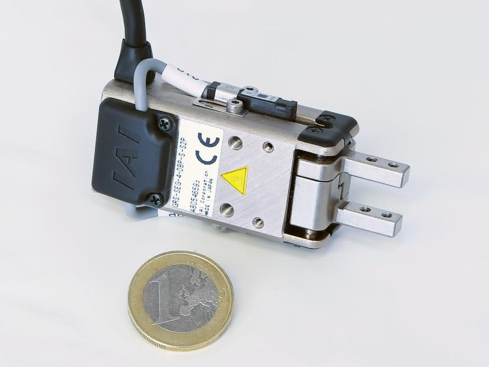 IAI two-point lifting magnet gripper Handling technology: Large and small electric grips