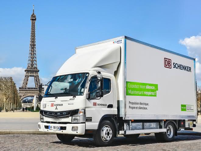 DB Schenker und FUSO kooperieren: Emissionsfrei durch die Innenstädte