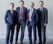 Neuer Renolit Vorstand Der neue Renolit Vorstand zum 01.07.2019.: Sven Behrendt, Karsten Jänicke, Dr. Axel Bruder und Vorstandsvorsitzender Michael Kundel (v.l.n.r.).