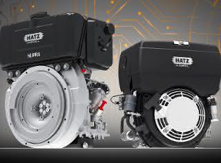 Bildunterschrift: Hatz präsentiert seine elektronische Steuerung für Einzylinder-Dieselmotoren. Die sogenannte E1-Technologie.