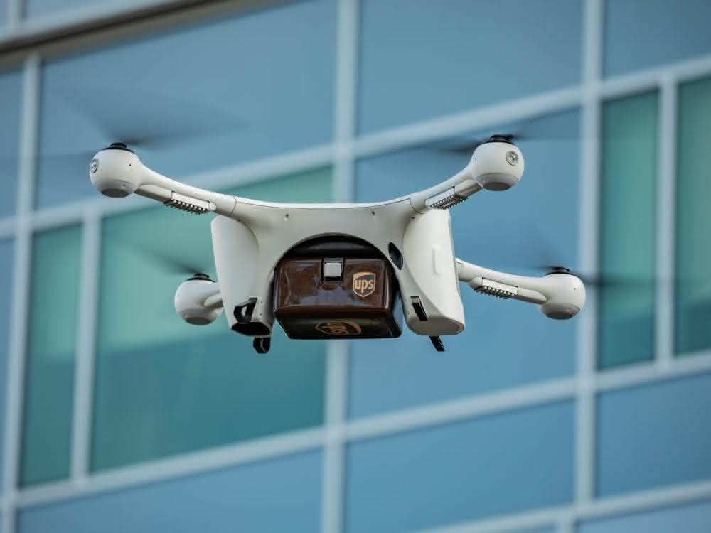 Drones in healthcare logistics: Medical samples in the hospital complex transported by drone