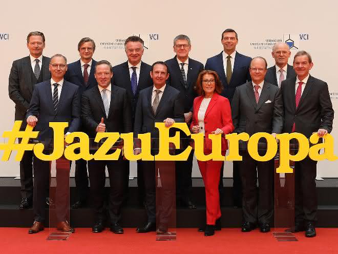 Das Präsidium des VCI sagt "Ja zu Europa".