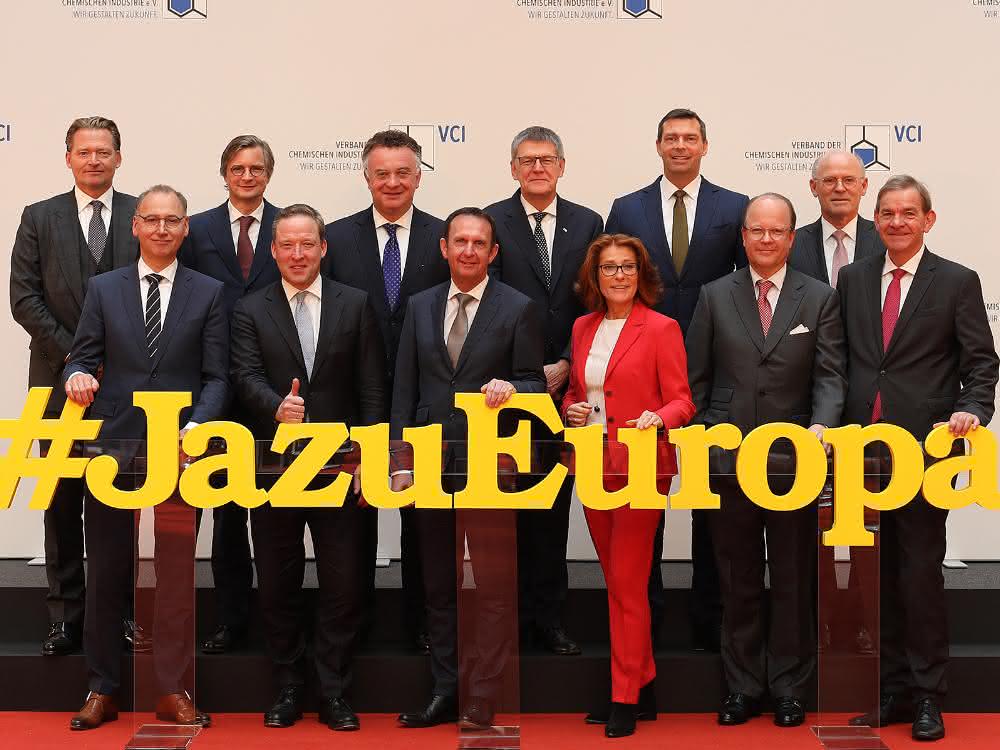 Das Präsidium des VCI sagt "Ja zu Europa".