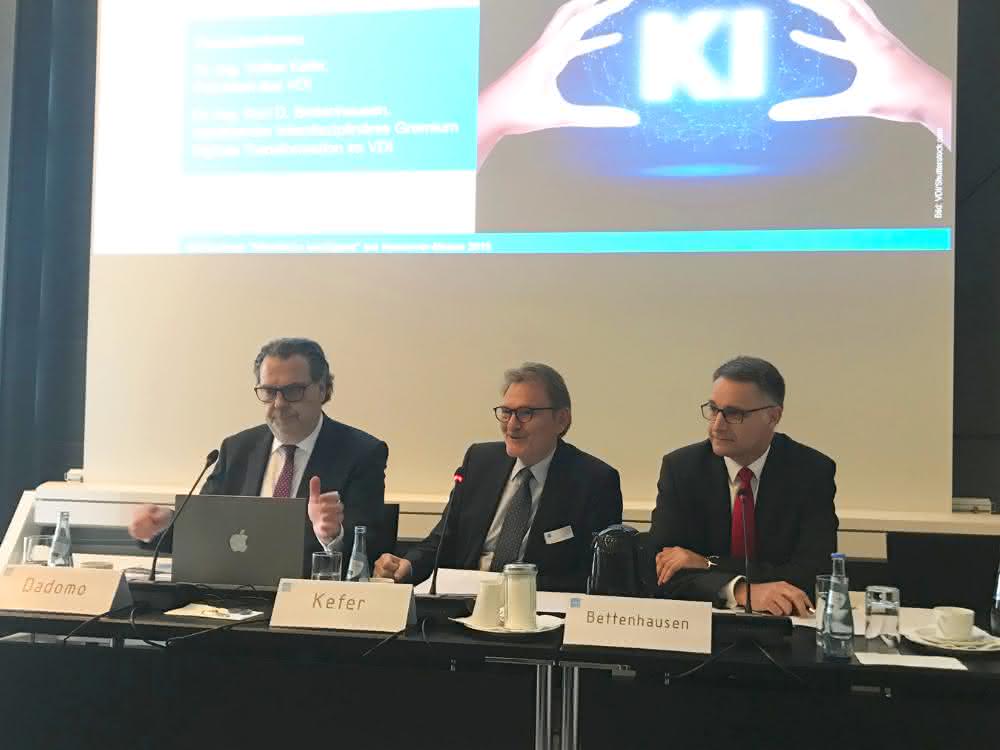 VDI Press Conference-HMI-2019 Artificial intelligence: VDI warns: Germany is losing out on AI