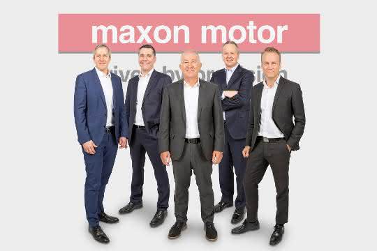 Maxon Motor passt Führungsstrukturen an