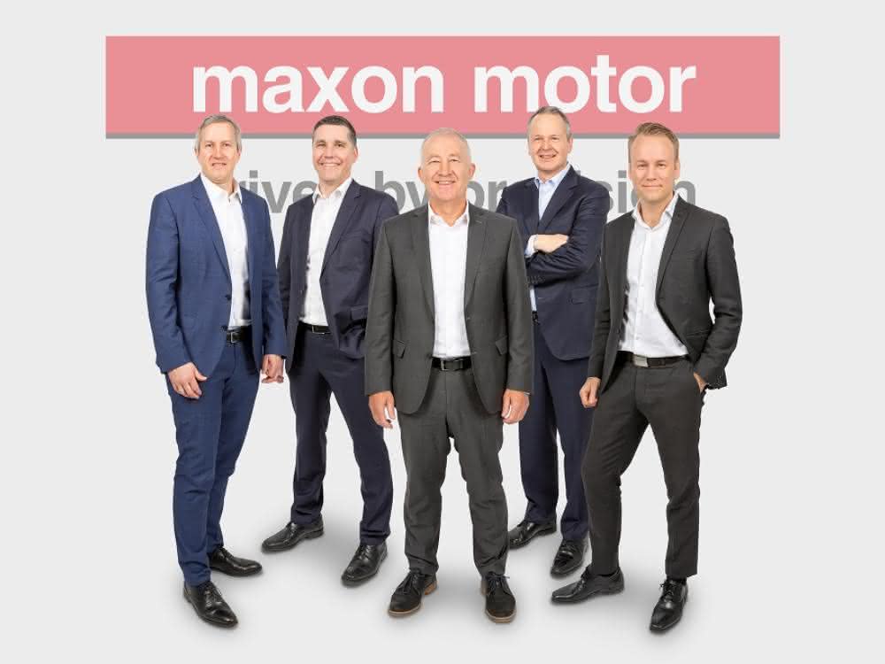 Maxon Motor adjusts management structures