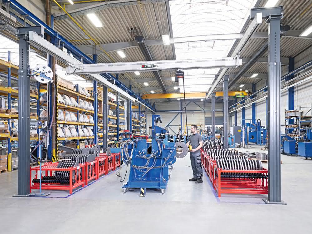Krantechnik: Ergonomisches Handling mit hoher Flexibilität