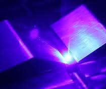 Blue cw diode laser with up to 1 kW output power